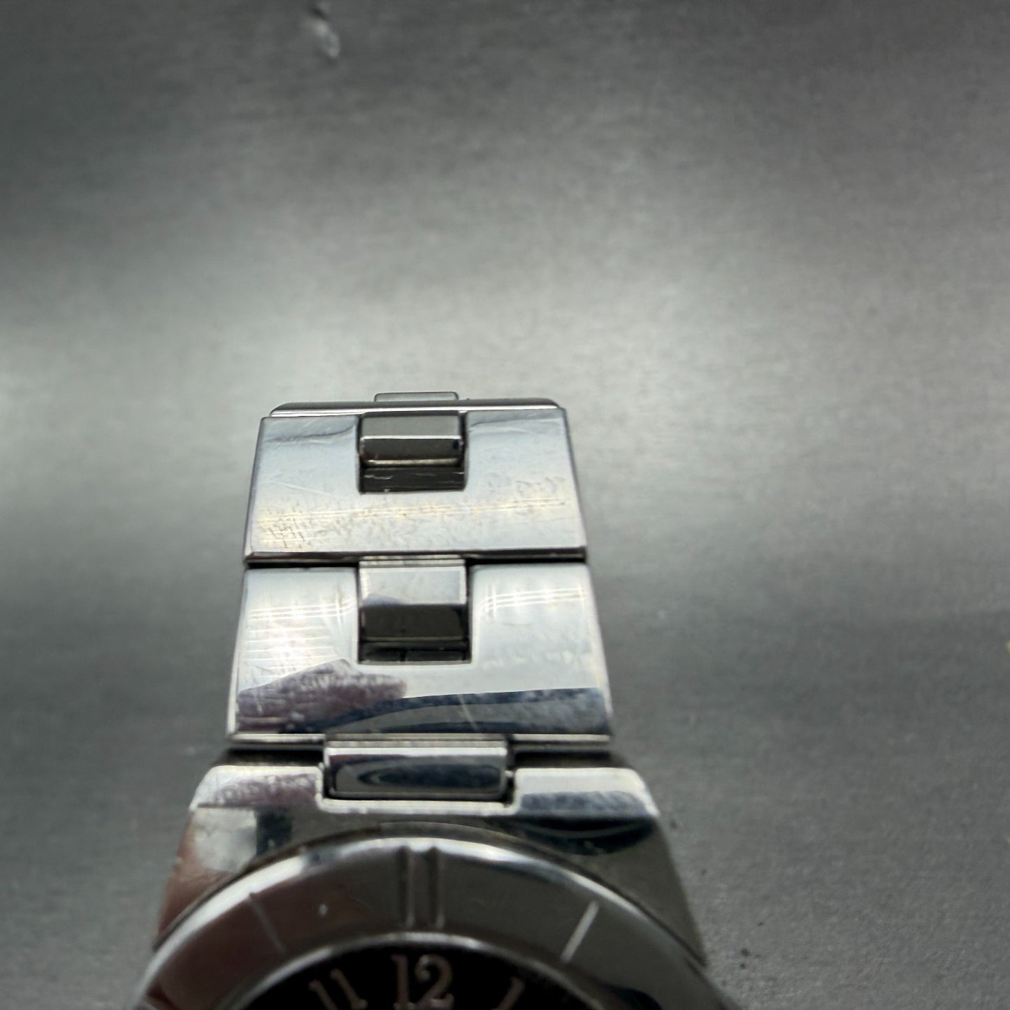 Seiko Watch Women 28mm Black Dial Silver Tone Date 7N82-0620  Lukia  New Batt TH4