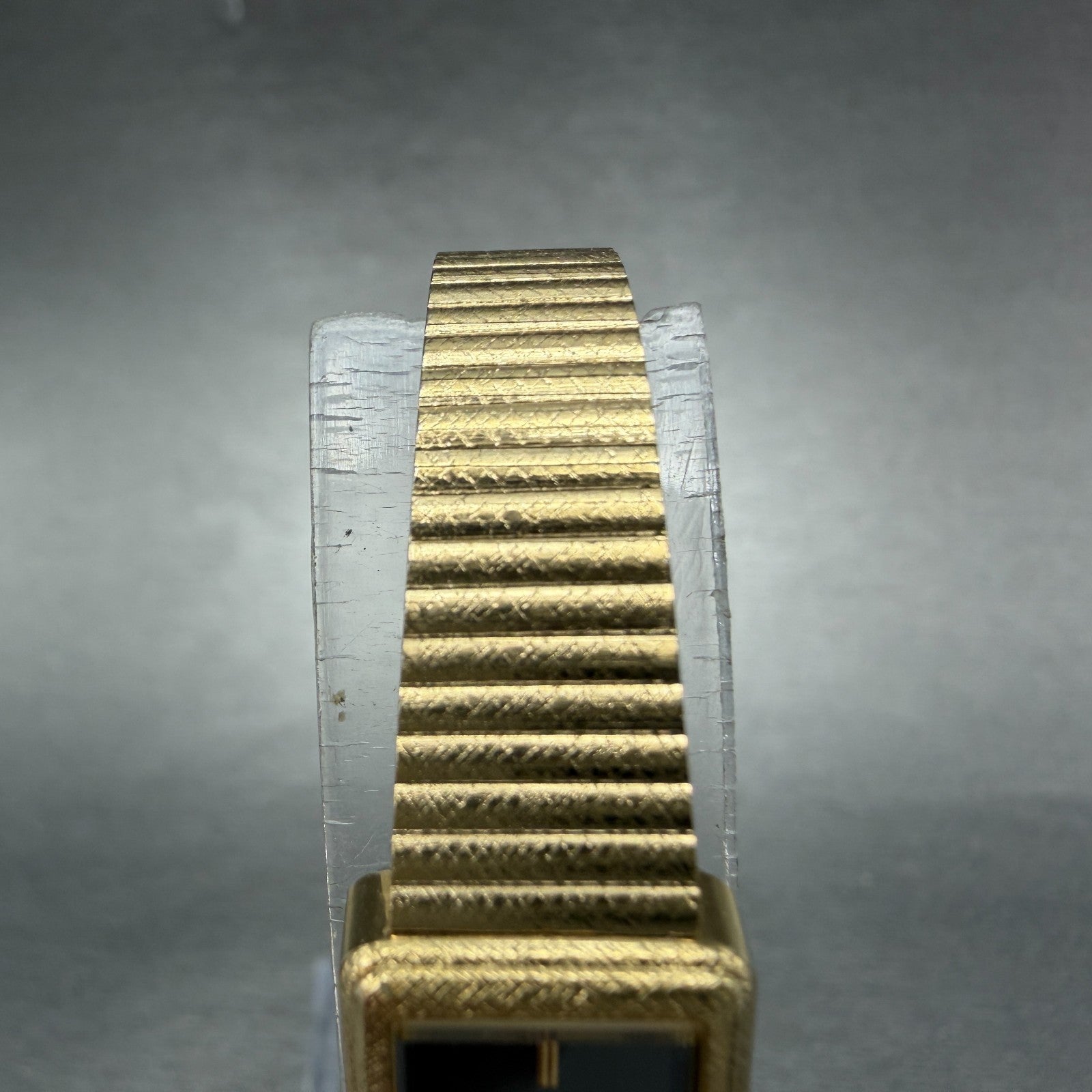 Seiko Tank Watch Women 13mm Brown Dial Gold Tone Rectangle 1320-5299 New Battery4