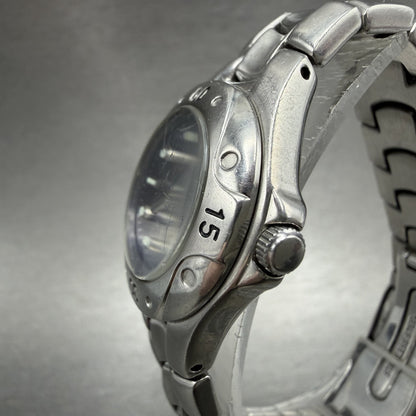 Bulova Marine Star Watch Women 27mm Blue Dial Silver Tone Date Round New Battery2
