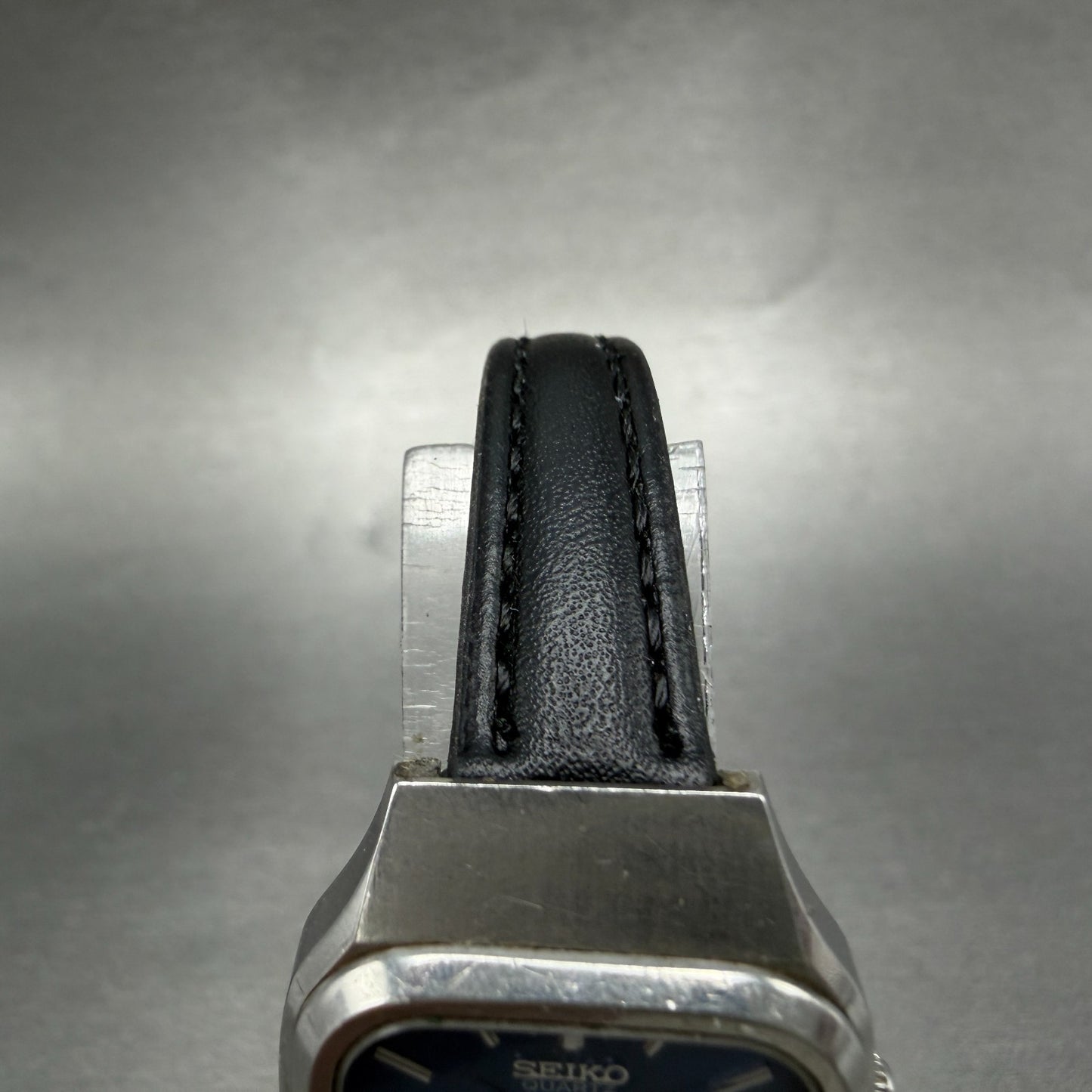 Seiko Watch Women 24mm Blue Dial Silver Tone Daydate 7903-5000 New Battery VTG4