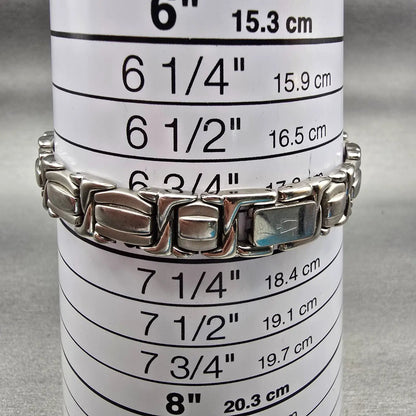 Bulova Watch Women 20mm MOP Dial Silver Tone Round 96L90 New Battery Bracelet9
