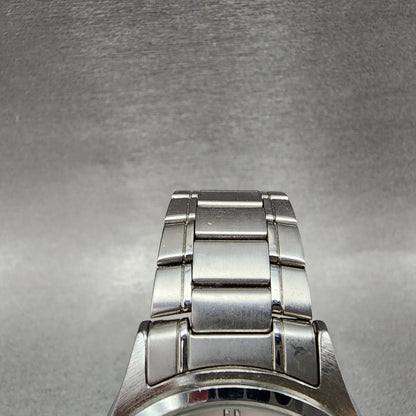 Casio Watch Men 37mm Silver Dial Silver Tone Daydate MTP1239DJ New Battery4