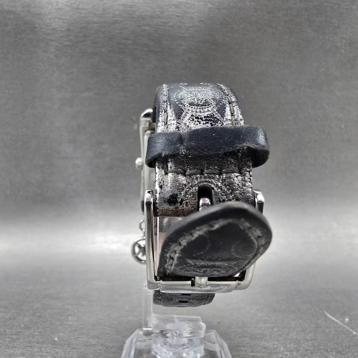 Michael kors Tank Watch Women 26mm White Dial Silver Rectangle MK-2247 New Batt7