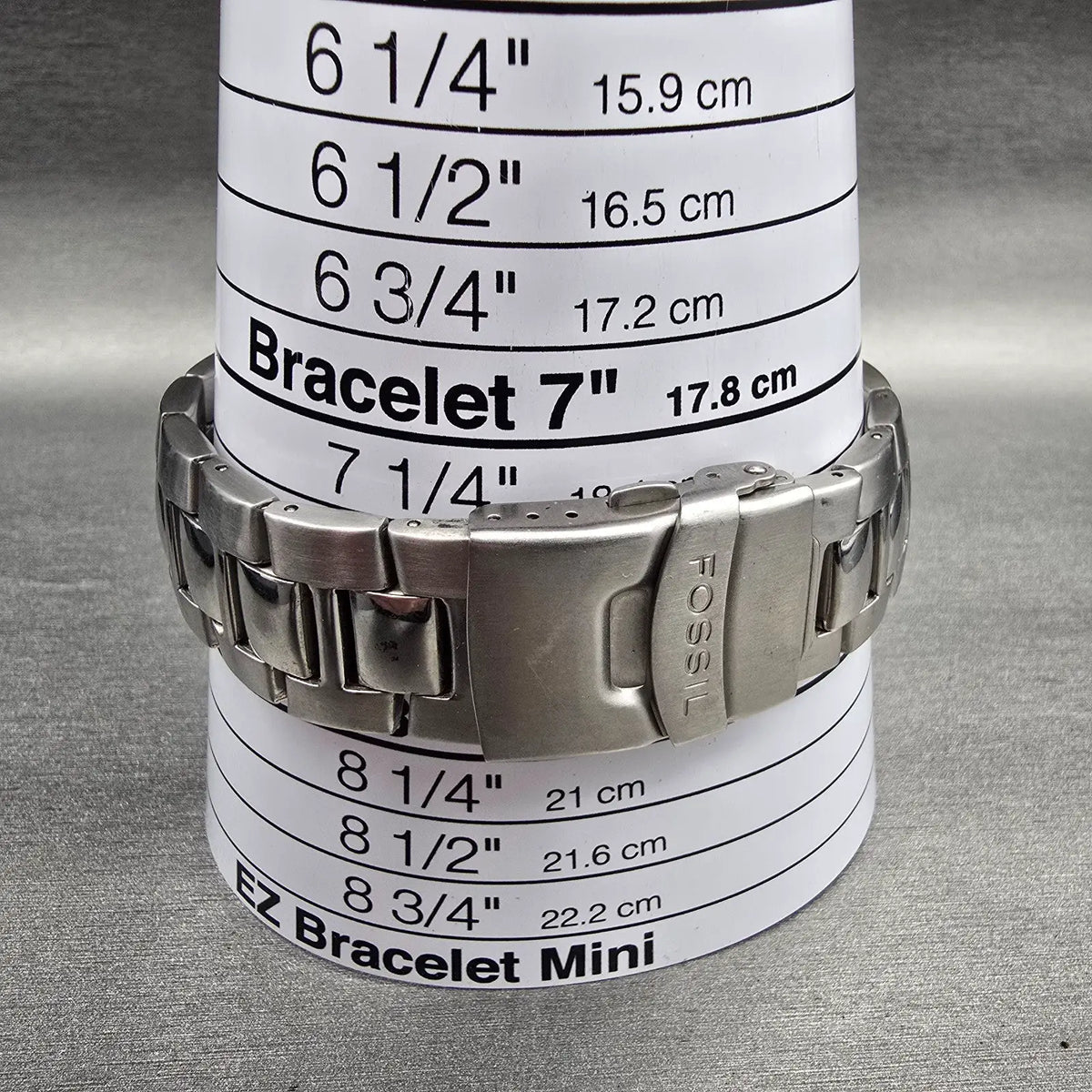 Fossil Big Tic Dragon Watch Men 38mm Red Dial Silver Tone Oval JR-8161 New Batt9