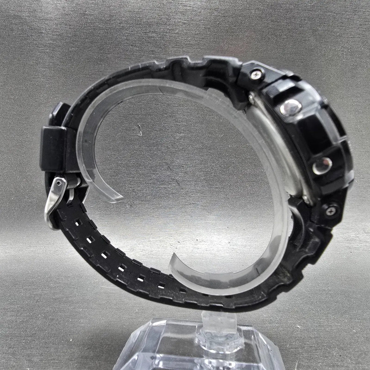 Casio G-Shock AWG-100 Watch Men 47mm Black Silver Alarm Chrono Solar Works JP8