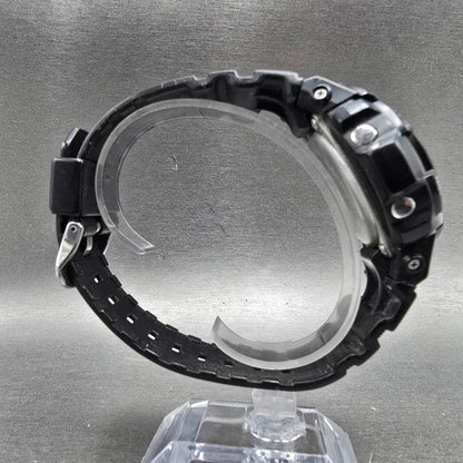 Casio G-Shock AWG-100 Watch Men 47mm Black Silver Alarm Chrono Solar Works JP8