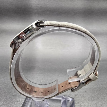 Skagen Denmark Steel Watch Women 22mm White Dial Silver Tone 358XSSLWW New Batt6