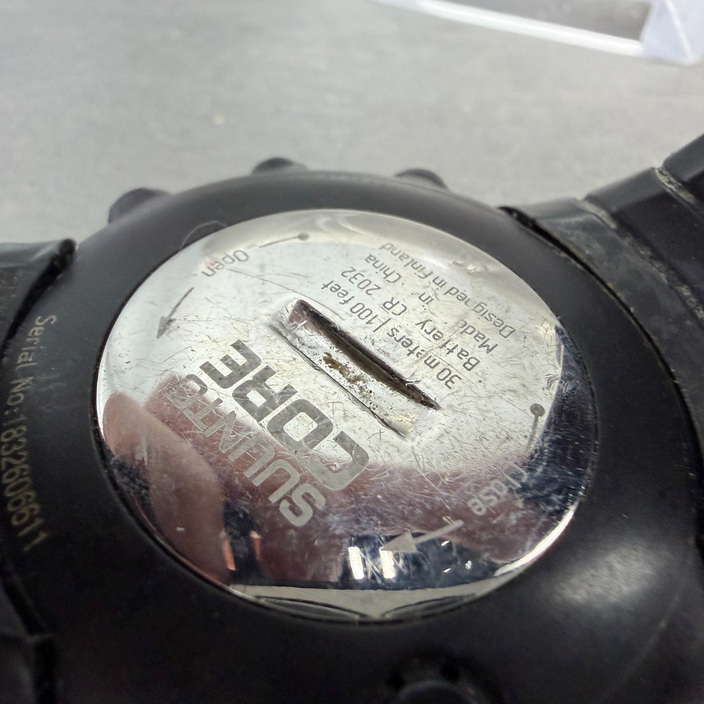 Suunto Core Watch Men 49mm Digital Black Alti Baro Compass Round New battery9