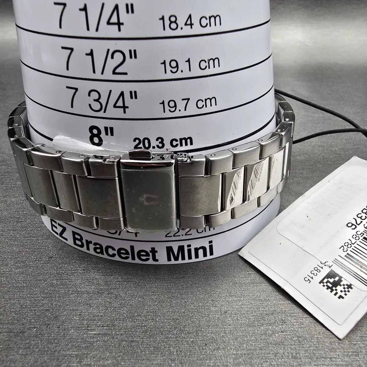 Bulova Watch Men 40mm Silver Dial Silver Tone Date Round 96B376 New Battery9