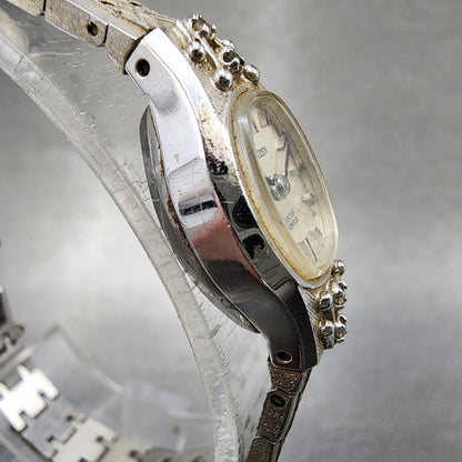 Citizen Special Watch Women 15mm Silver Dial Silver Tone Manual 4673247 Runs3