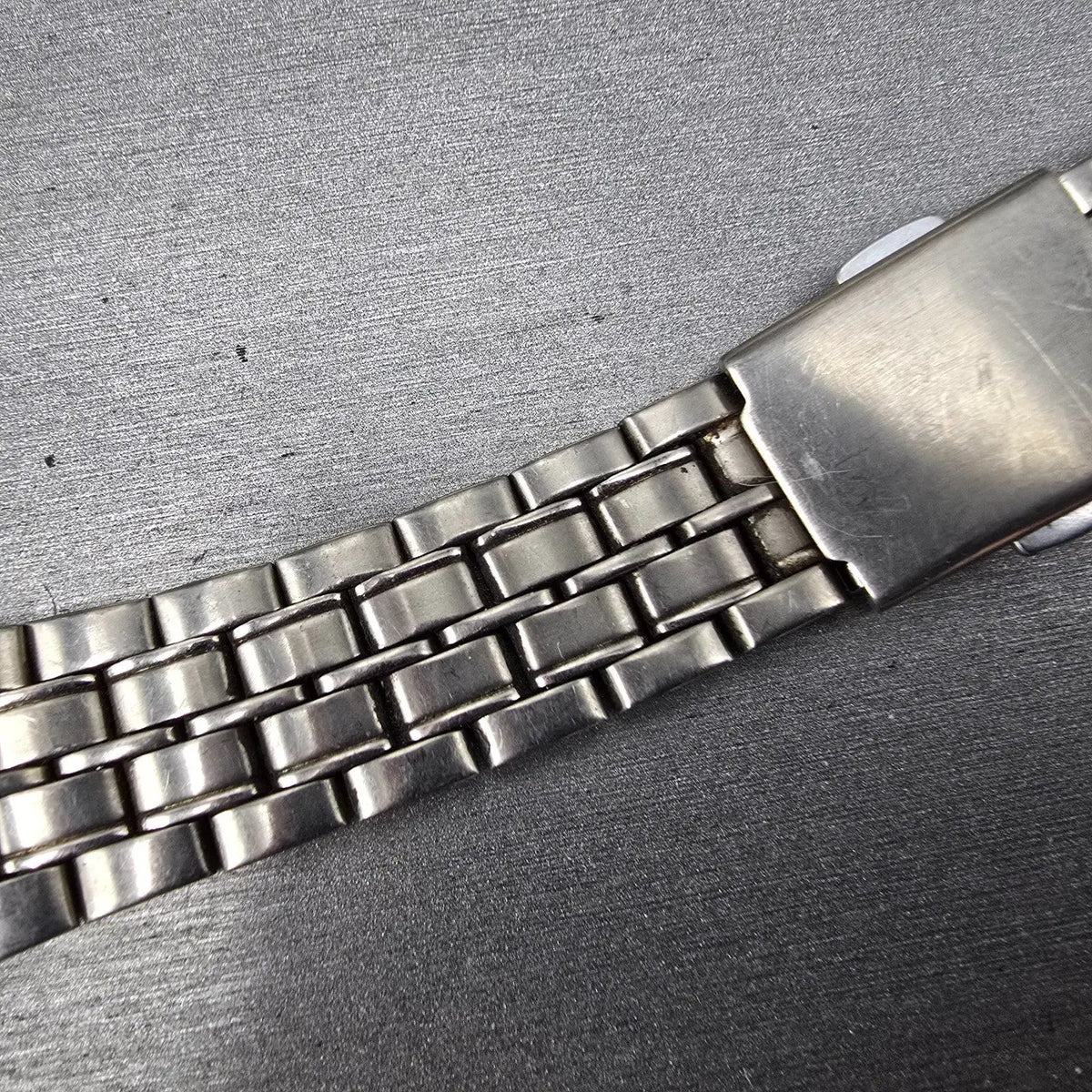 Citizen Reguno Solar Watch Men 34mm Champagne Dial Titanium Daydate Runs READ!!!7