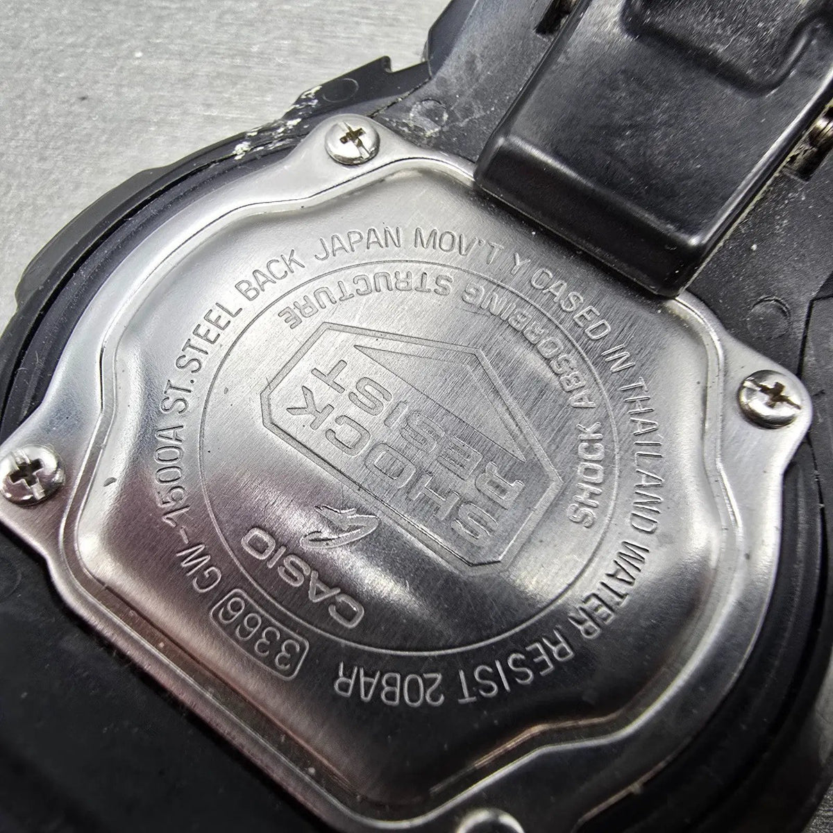 Casio G-Shock GW-1500A Watch Men 48mm Black Alarm Chrono Ana Digi Solar Works6