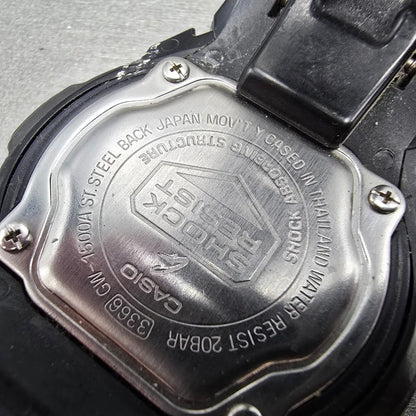 Casio G-Shock GW-1500A Watch Men 48mm Black Alarm Chrono Ana Digi Solar Works6