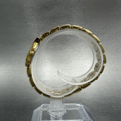 Citizen Elegance Watch Women 17mm MOP Dial Gold Tone Round Bangle New Battery6