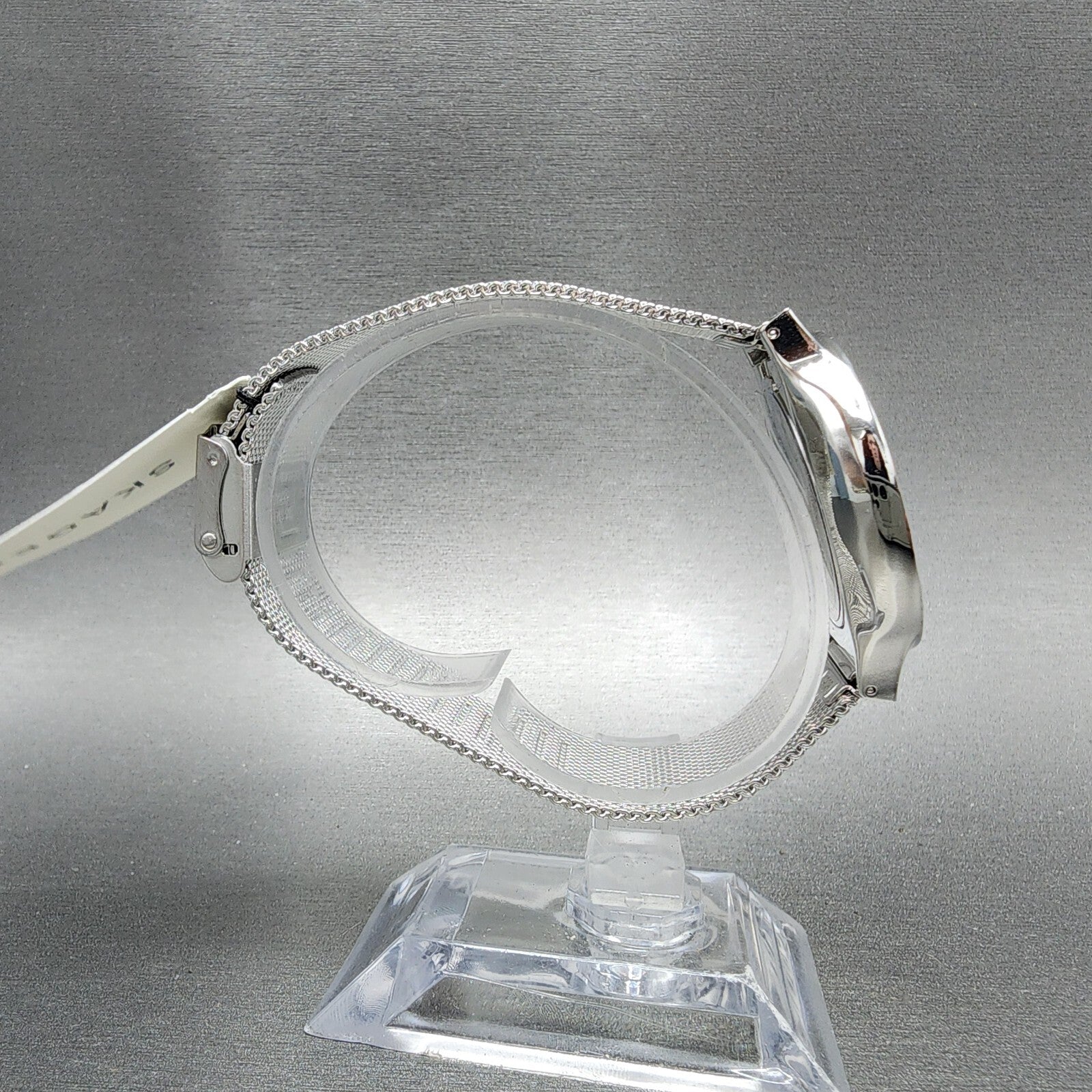 Skagen Freja Watch Women 34mm White Dial Steel Round Mesh Band SKW2823 NWT9