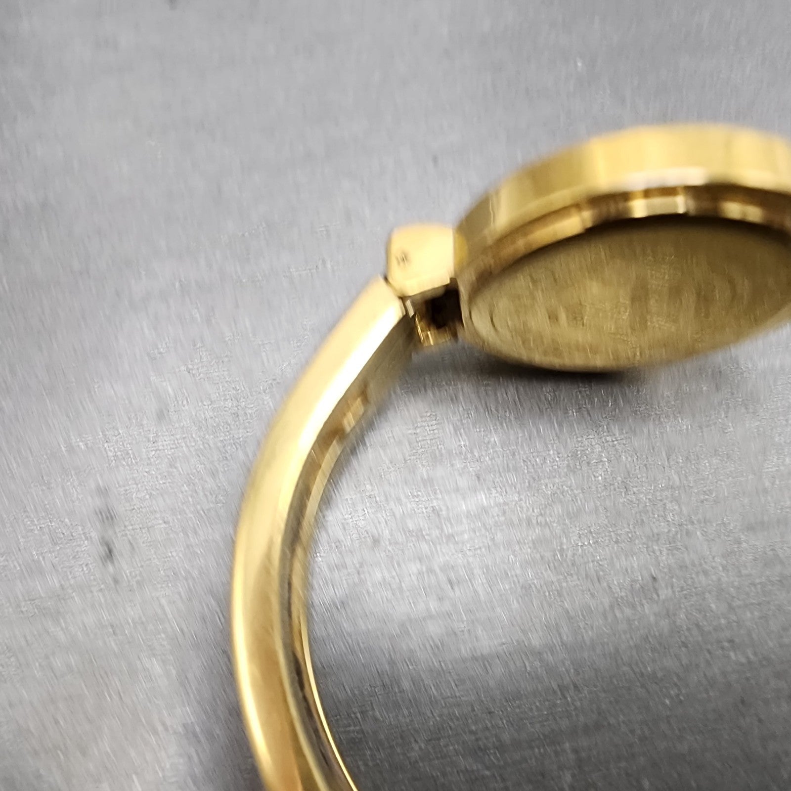 Movado Harmony Watch Women 23mm Black Dial Gold Tone Round 88.a1.809.a PARTS5