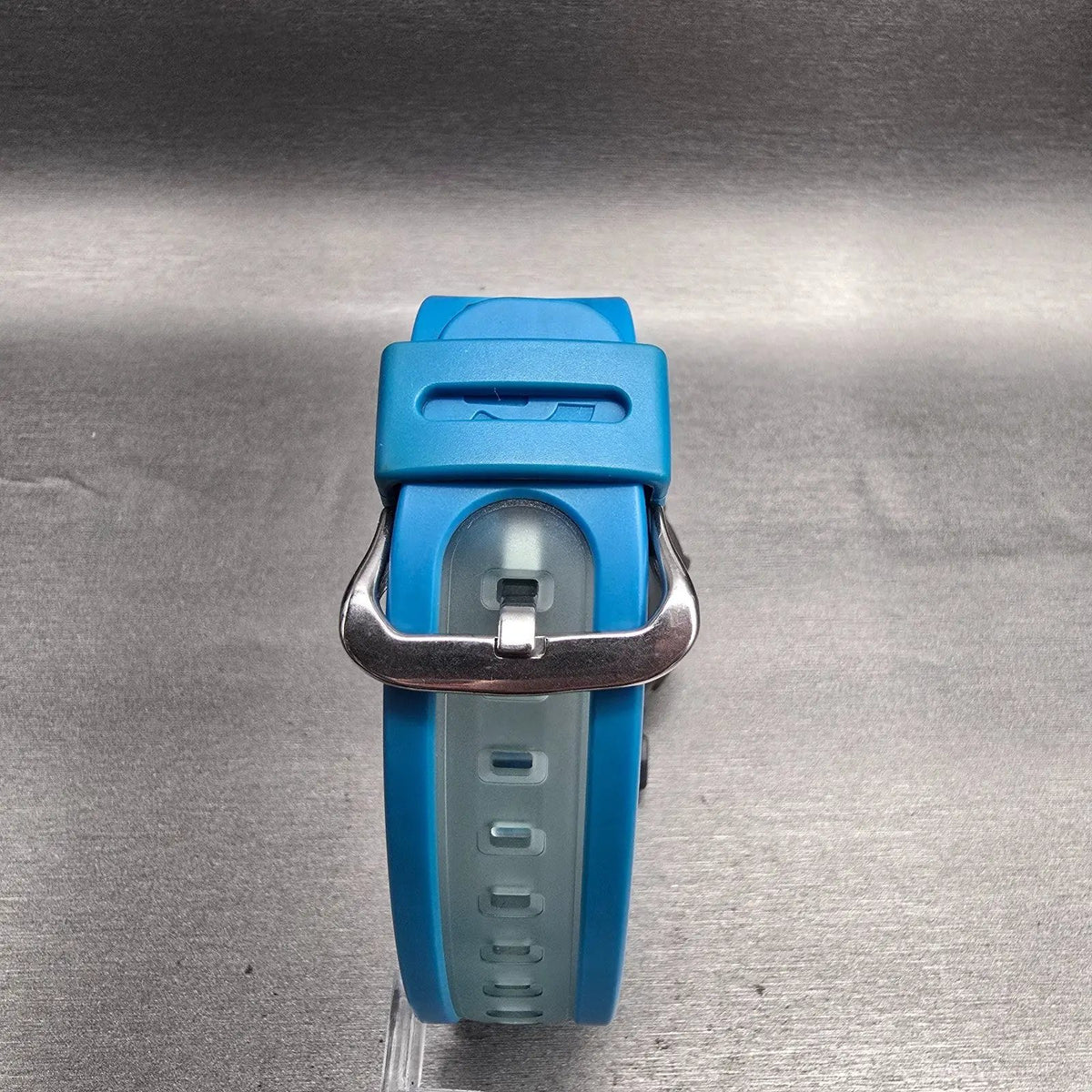 Casio G-Shock DW-003 Watch Men 45mm Gray Dial Blue Chrono Alarm New Battery7
