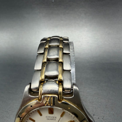 Citizen Watch Men 36mm Cream Dial Two Tone Date Round 5510-K09915 PARTS5