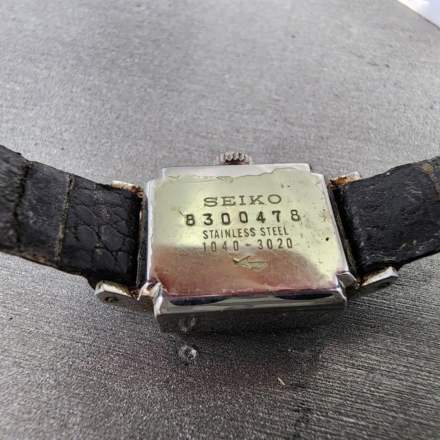 Seiko Solar Special Tank Watch Women 15mm Silver Tone Stainless Steel Runs9