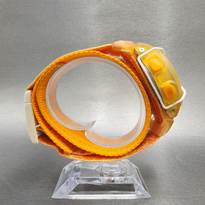 Casio BabyG Watch Women 39mm Digital Orange Alarm Chrono BG350 New Battery8