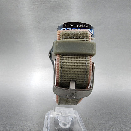 Timex Expedition Camper Watch Women White Dial Gray Date Round T42591 New Batt7