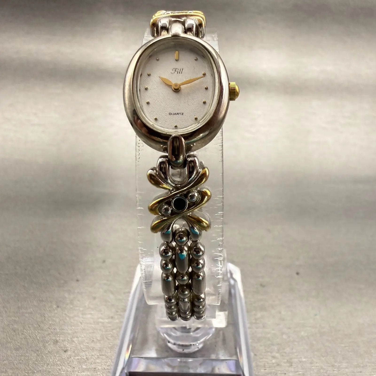 Citizen Vega Fill Watch Women 17mm Silver Dial Silver Oval 5E21-L02761 New Batt5