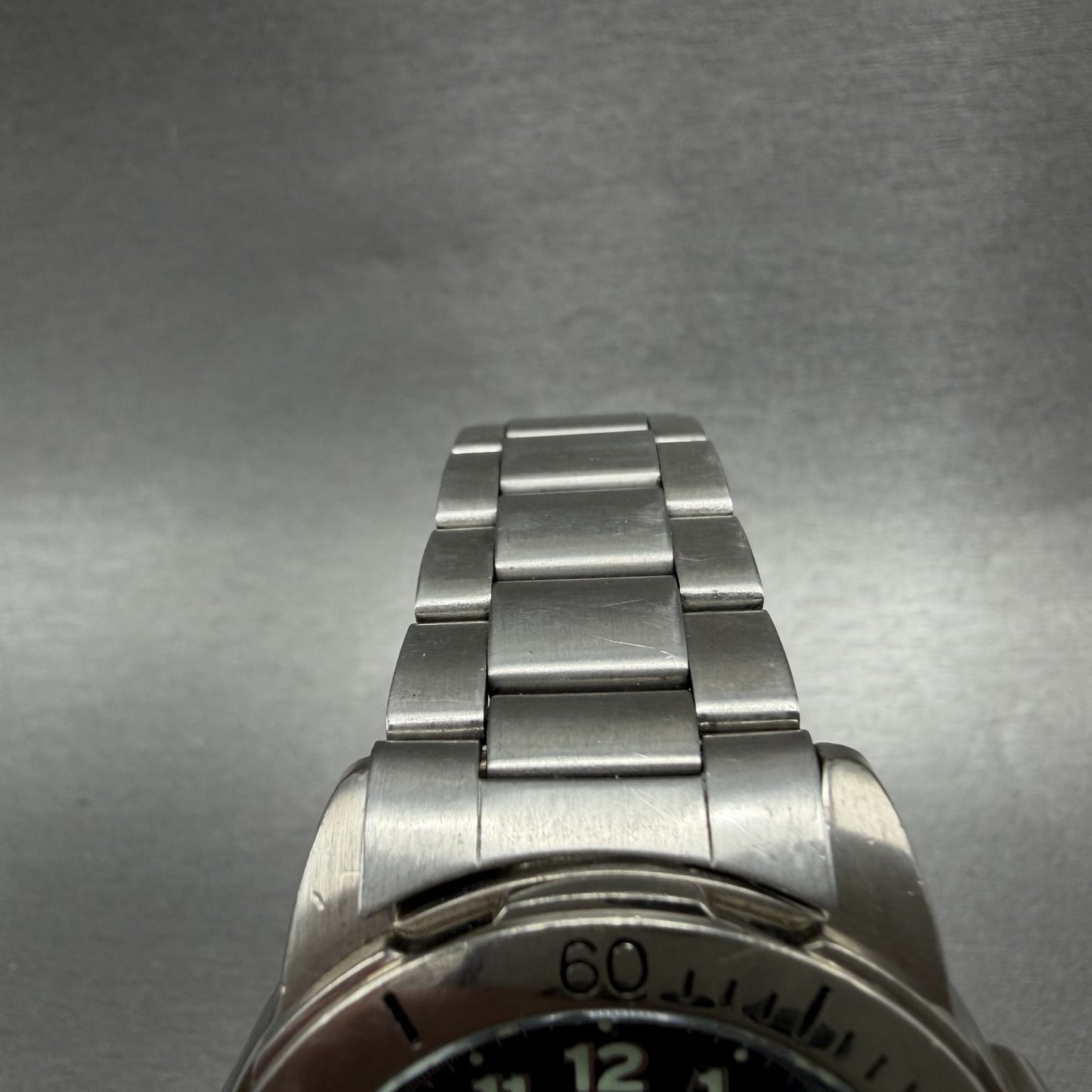 Eddie Baur Watch Men 39mm Blue Dial Silver Tone Daydate Round New Battery4