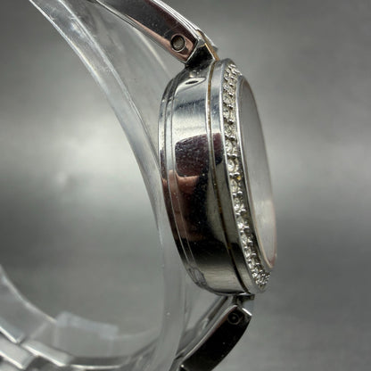 Bulova Watch Women 22mm MOP Dial Two Tone Round 98L212 New Battery Vintage3