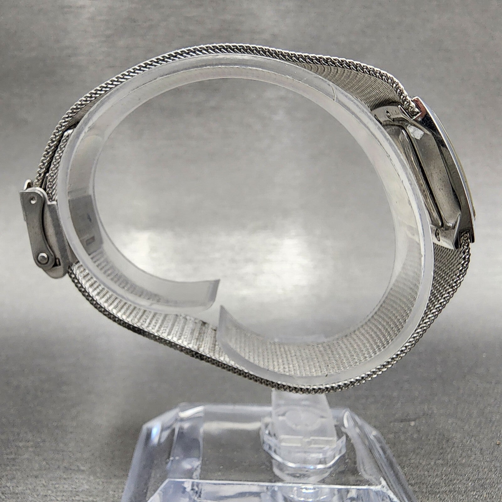 Skagen Tank Watch Women 21mm Black Dial Steel Rectangle 380XSSSSB1 New Battery8