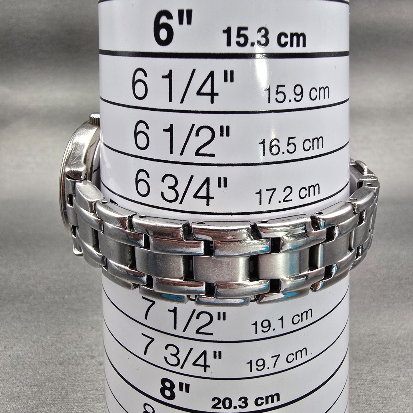 Bulova Watch Women 30mm Silver Dial Silver Tone Round 96L005 New Battery9