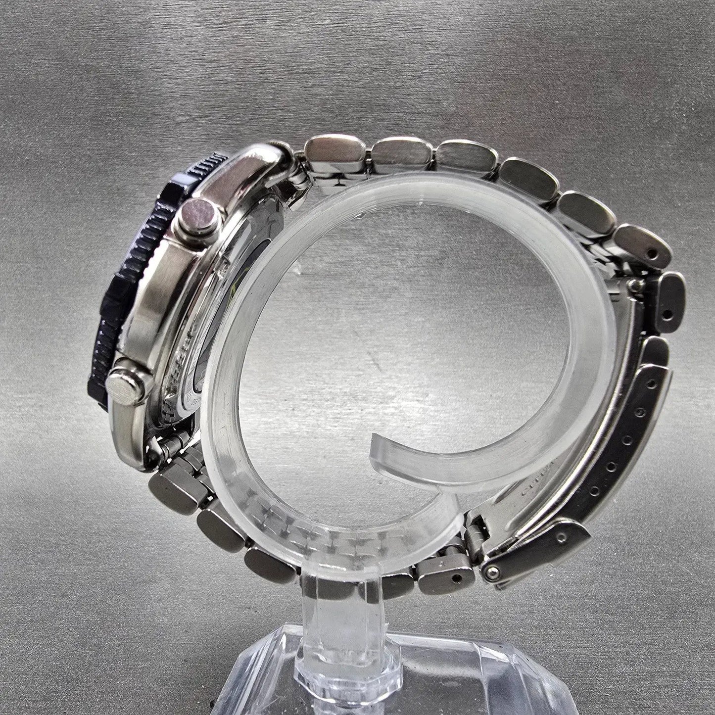 Citizen Navihawk Blue Angels Watch Men 42mm Ani Digi Steel C300-Q00842 PARTS7