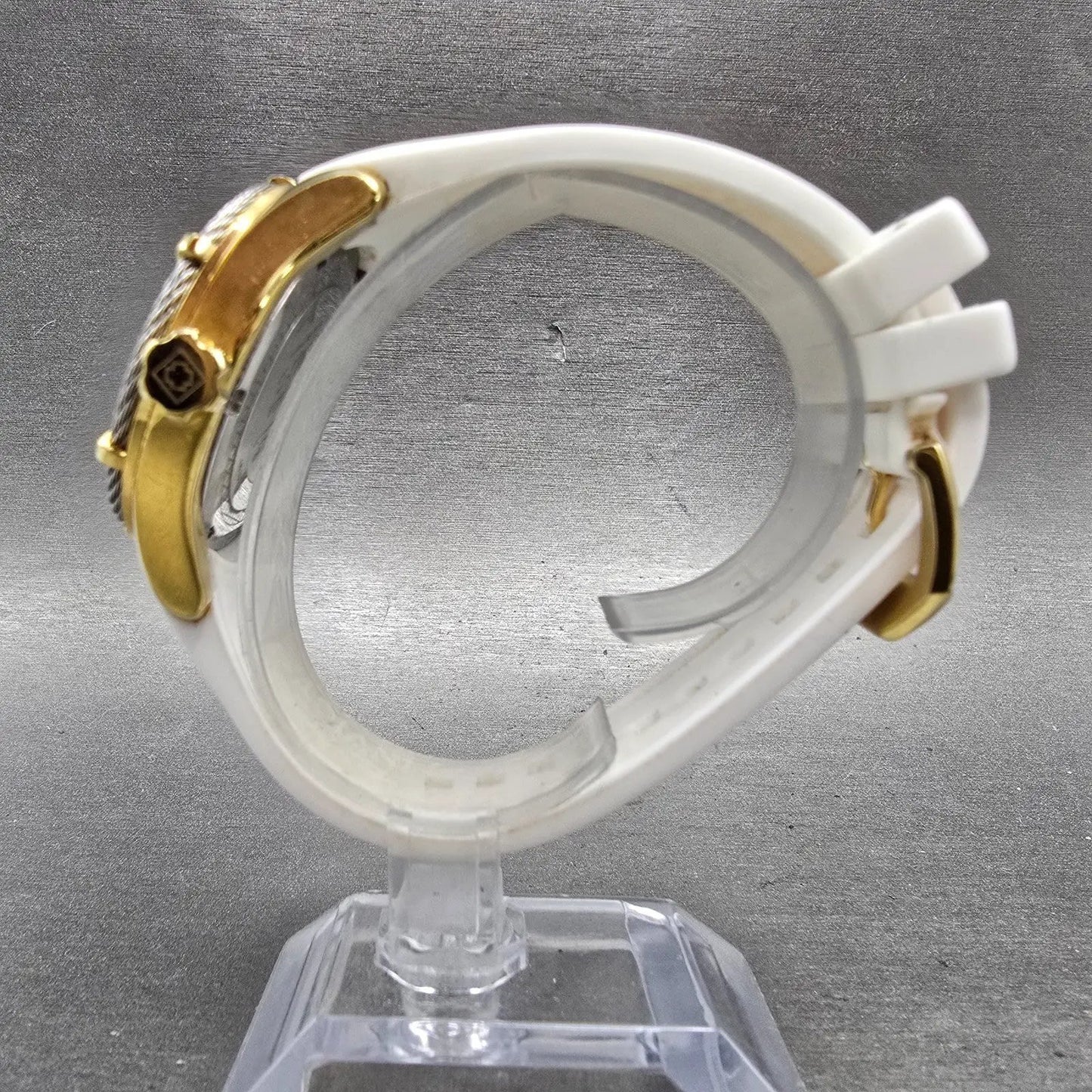 Invicta Bolt Watch Women 39mm Silver Dial Gold Tone Daydate 24456 New Battery8