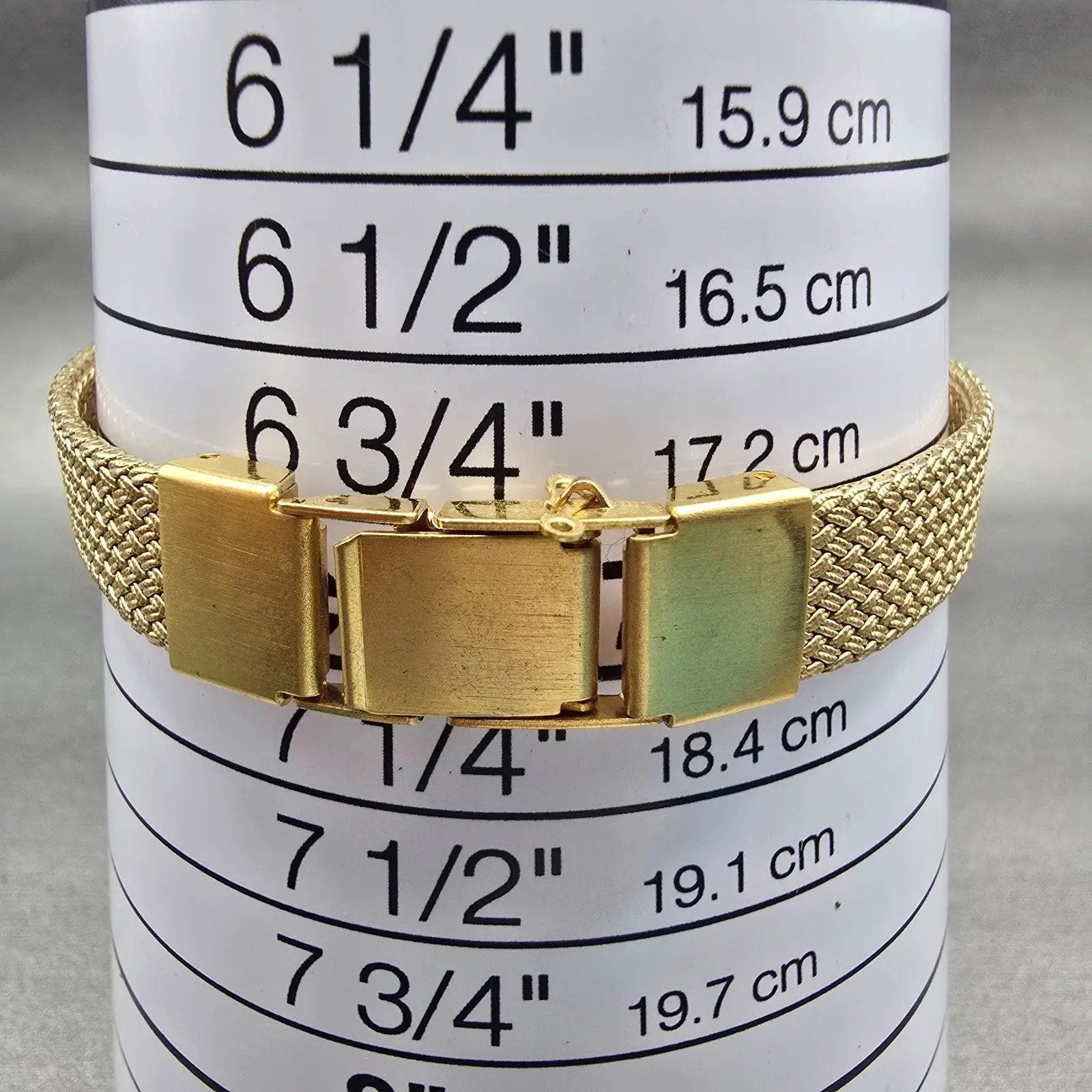 Seiko Watch Women 17mm Gold Dial Gold Tone Rectangle 1400-8089 New Battery VTG9