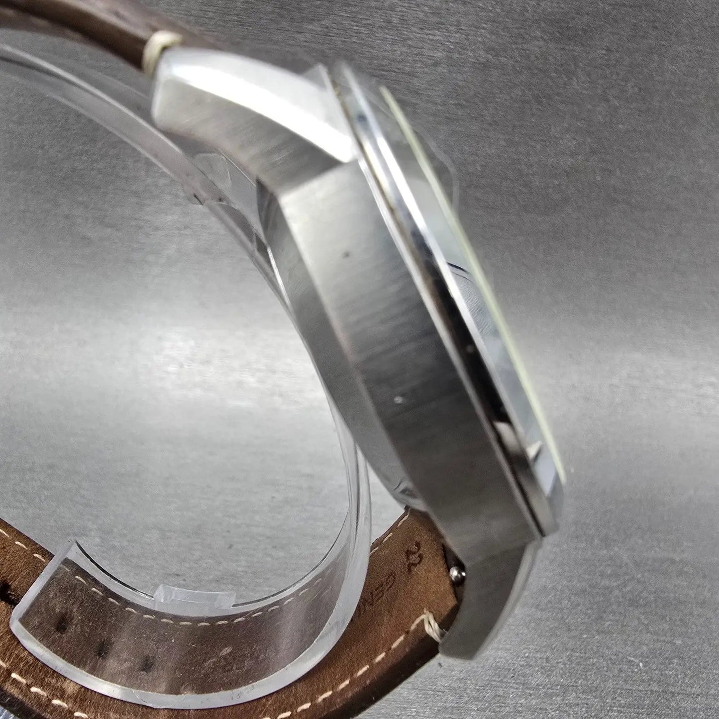 Fossil Q Grant Watch Men 44mm Cream Dial Stainless Steel FTW118 Round New Batt3