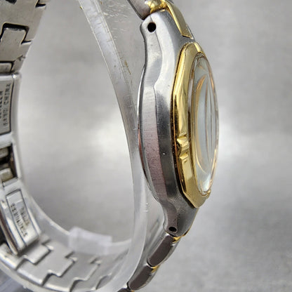 Citizen Elegance Watch Women 24mm Silver Dial Two Tone 5930S65521 New Battery3