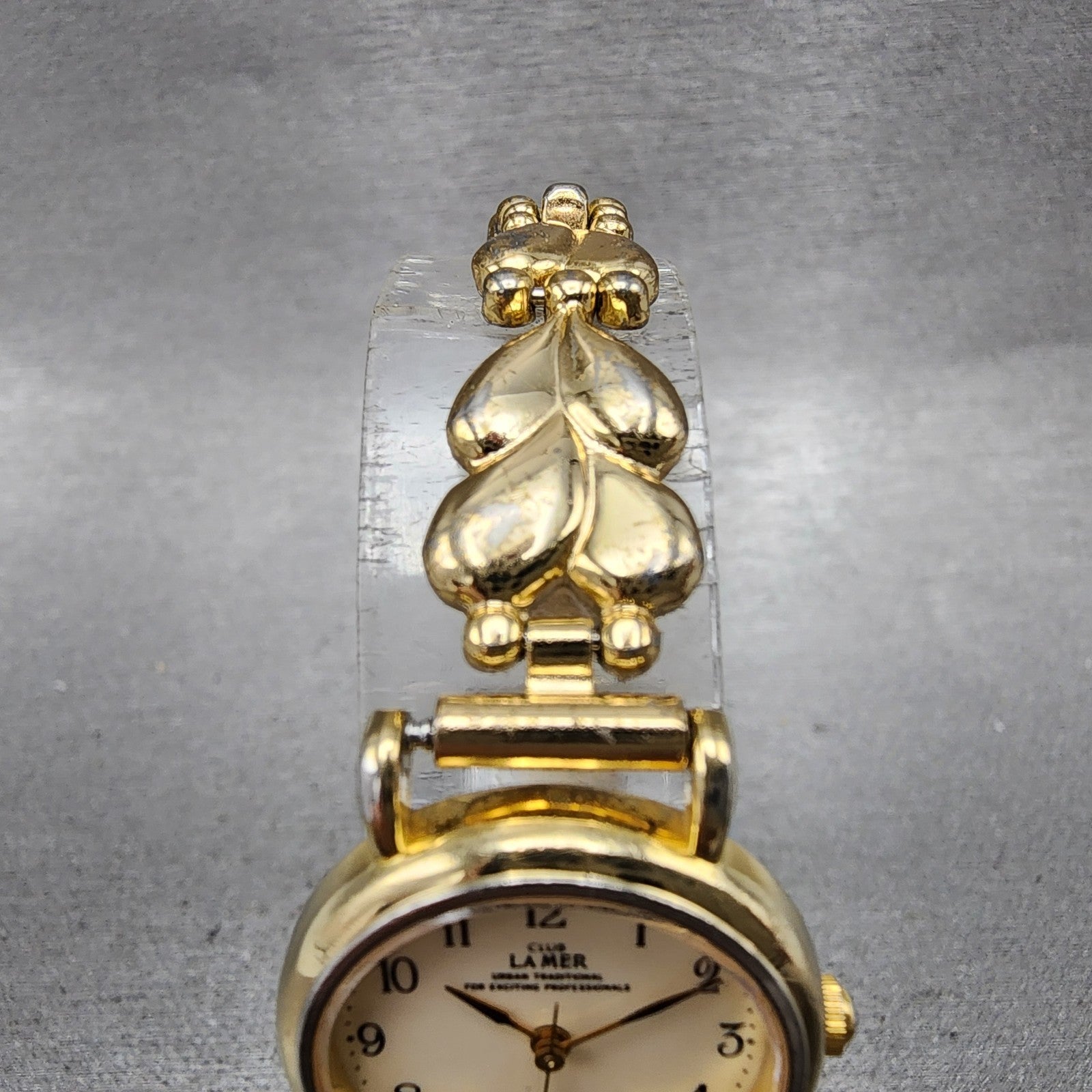 Citizen Club Lamer Watch Women 22mm Cream Dial Gold Tone Round New Battery VTG4
