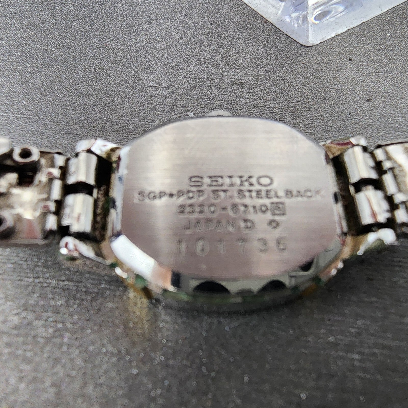 Seiko Watch Women 17mm Cream Dial Two Tone Rectangle 23206710 New Battery9