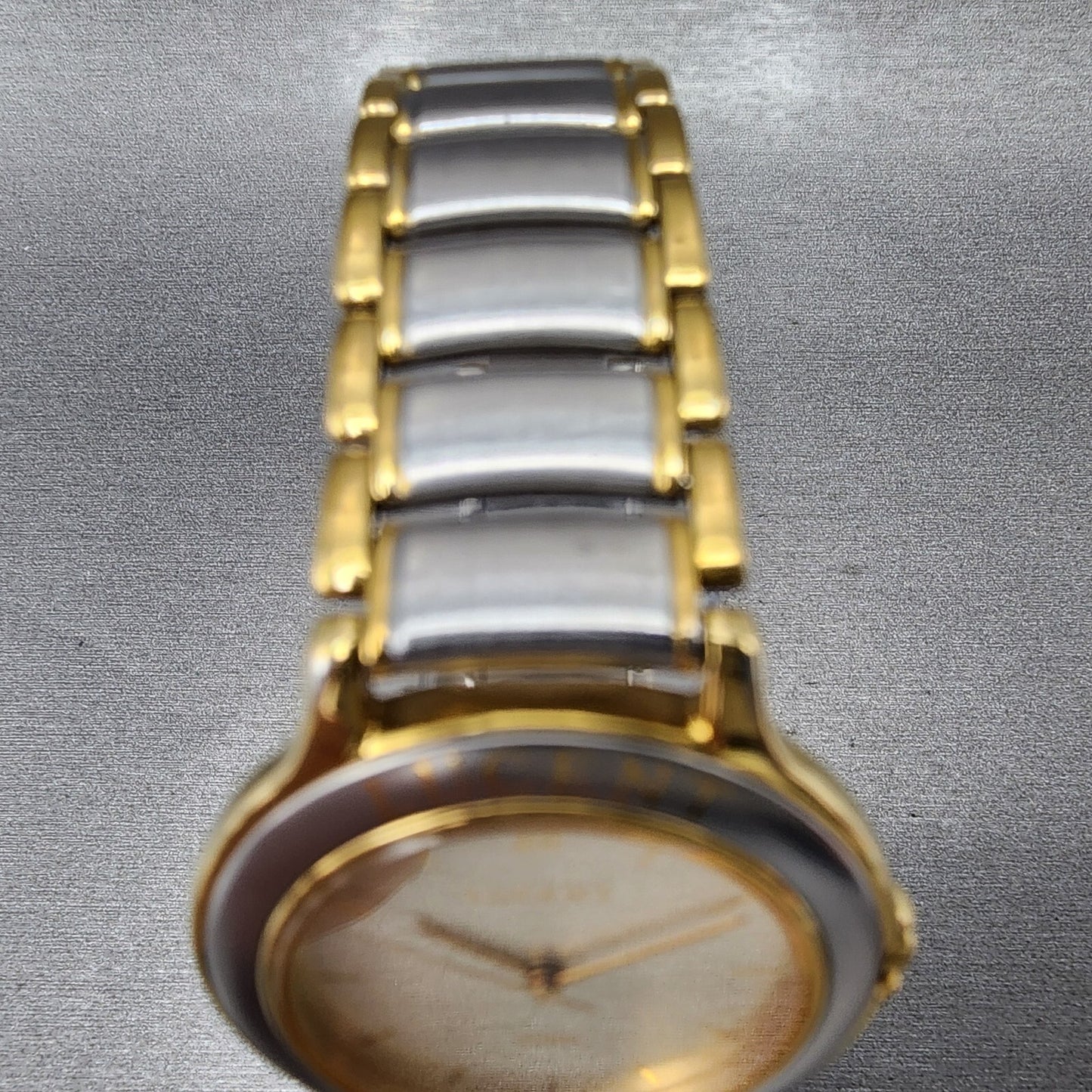 Seiko Lucent Watch Women 31mm Champagne Dial Two Tone Round 7N016160 New Batt4
