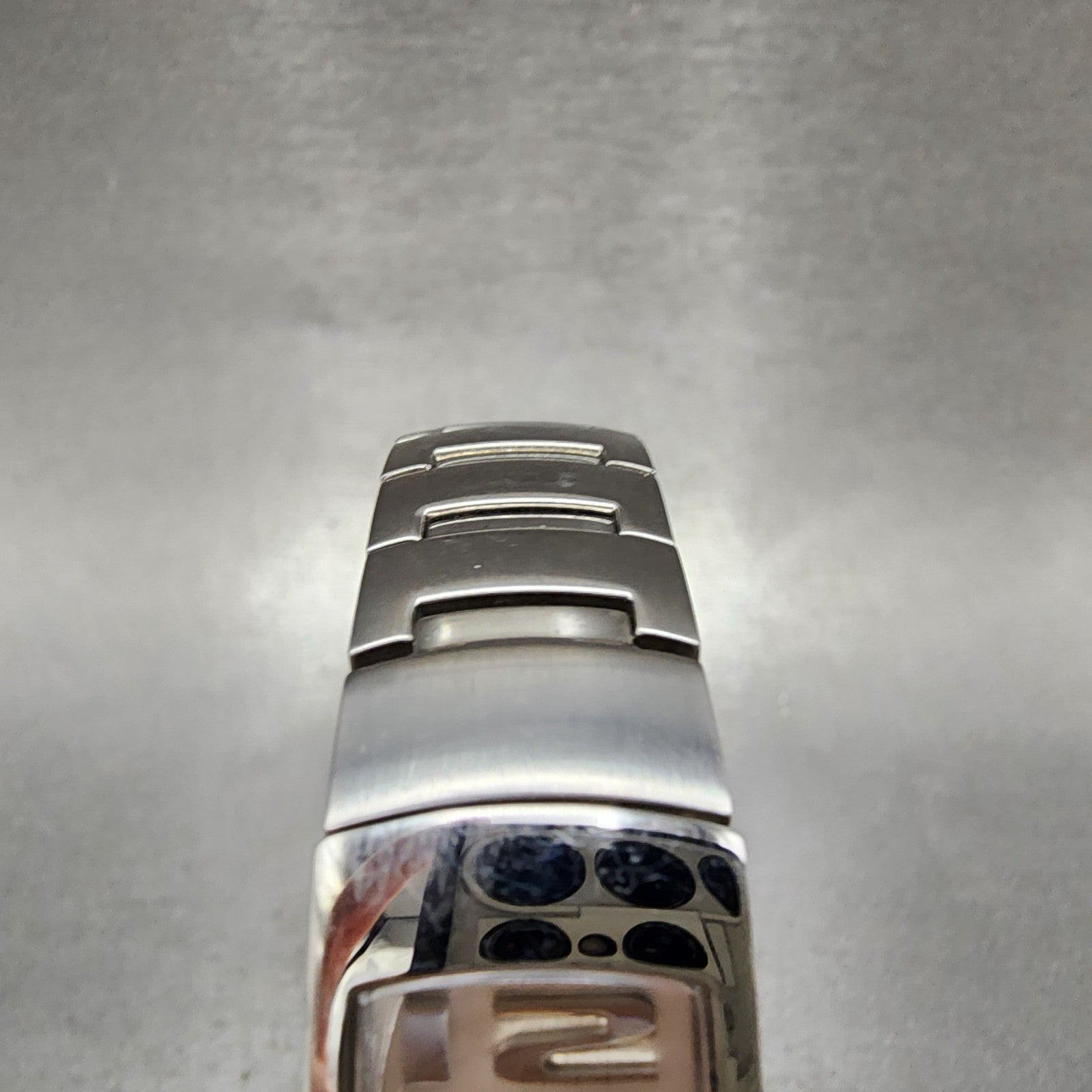 Seiko Premier Tank Watch Women 18mm Silver Dial Silver Tone 1n000cl0 NewBattery4