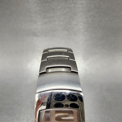 Seiko Premier Tank Watch Women 18mm Silver Dial Silver Tone 1n000cl0 NewBattery4