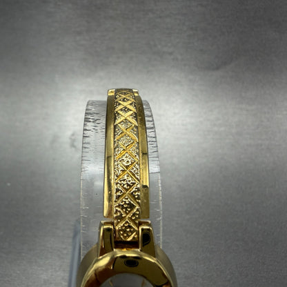 Elgin Watch Women 18mm MOP Dial Gold Tone Oval EG8074 Diamond New Battery4