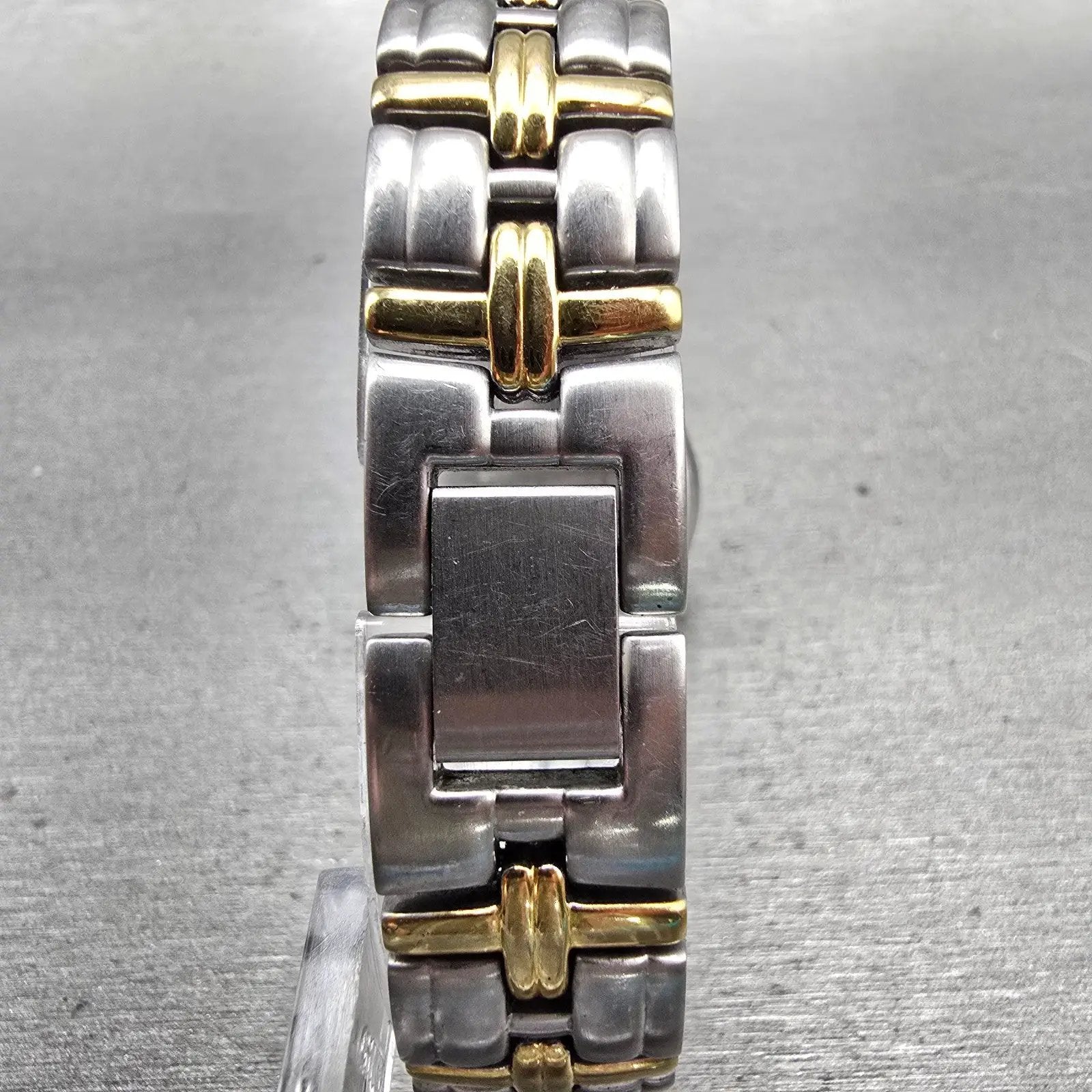 Citizen Elegance Watch Women 24mm Silver Dial Two Tone Date 1012-H20118 New Batt7