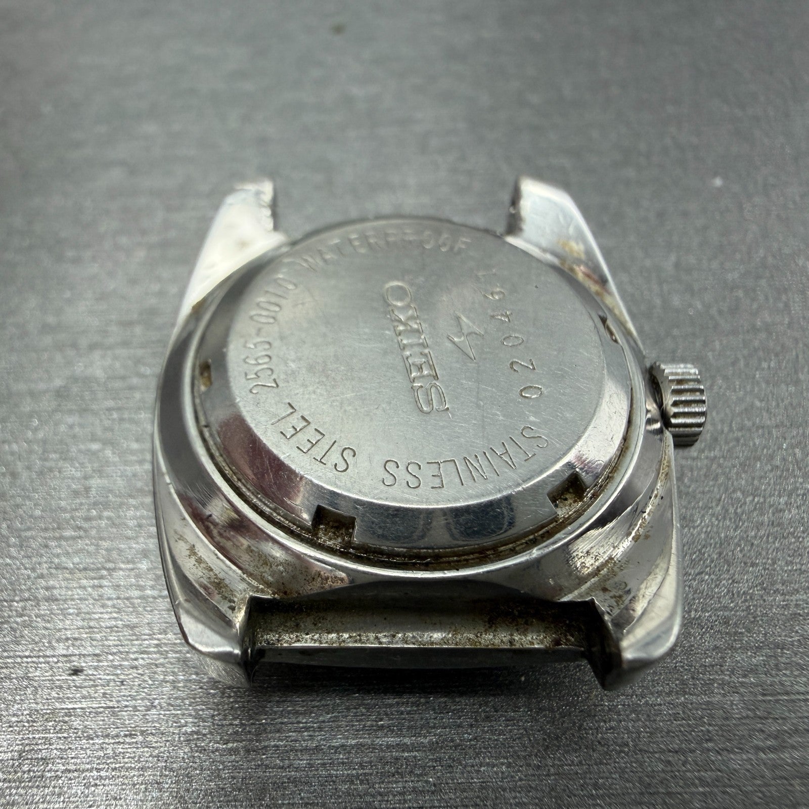 Seiko Matic Lady Special Watch Women 25mm Silver Dial Steel Date 2565-0010 PARTS9