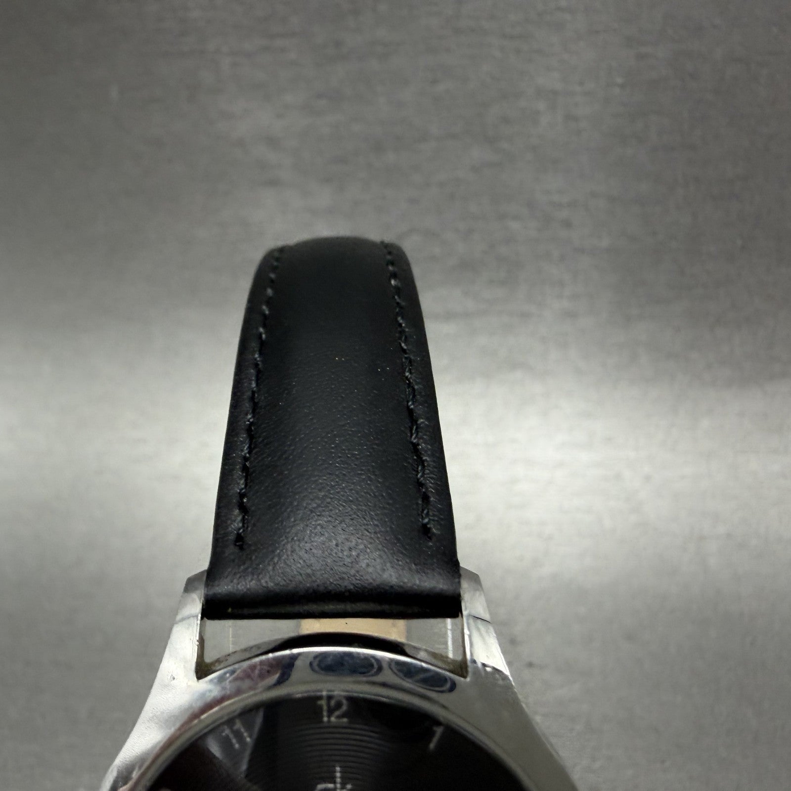 Calvin Klein Watch Men 32mm Black Dial Silver Tone Round K26221 New Battery4