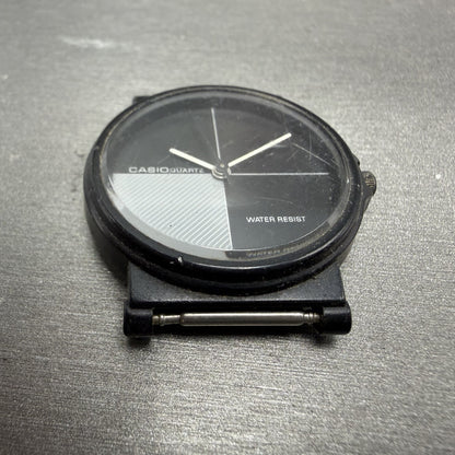 Casio Watch Unisex 32mm Black Dial Black Tone Round MQ-20WF New Battery2