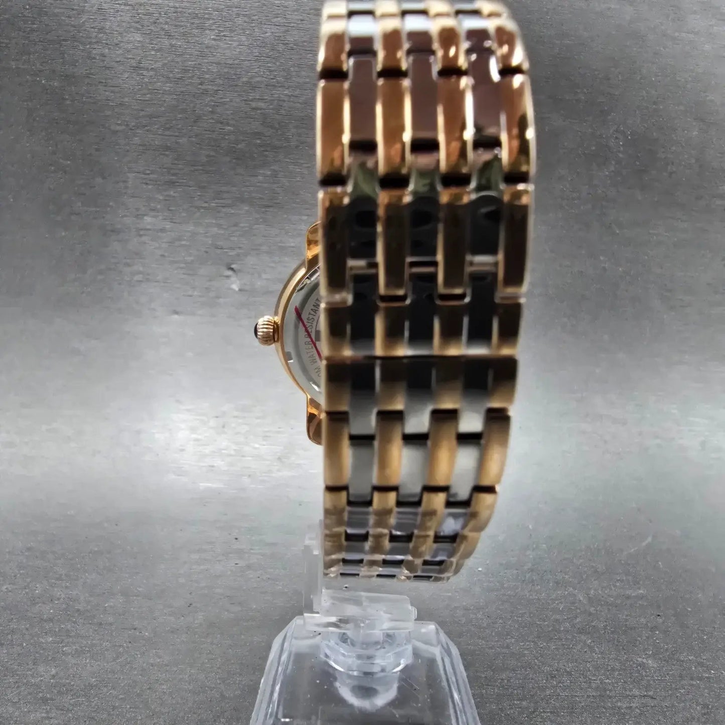 Invicta Angel Watch Women 40mm MOP Dial Two Tone Rose Gold Daydate 15011 New Bat7