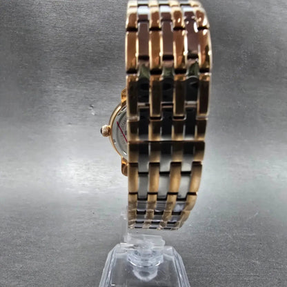 Invicta Angel Watch Women 40mm MOP Dial Two Tone Rose Gold Daydate 15011 New Bat7