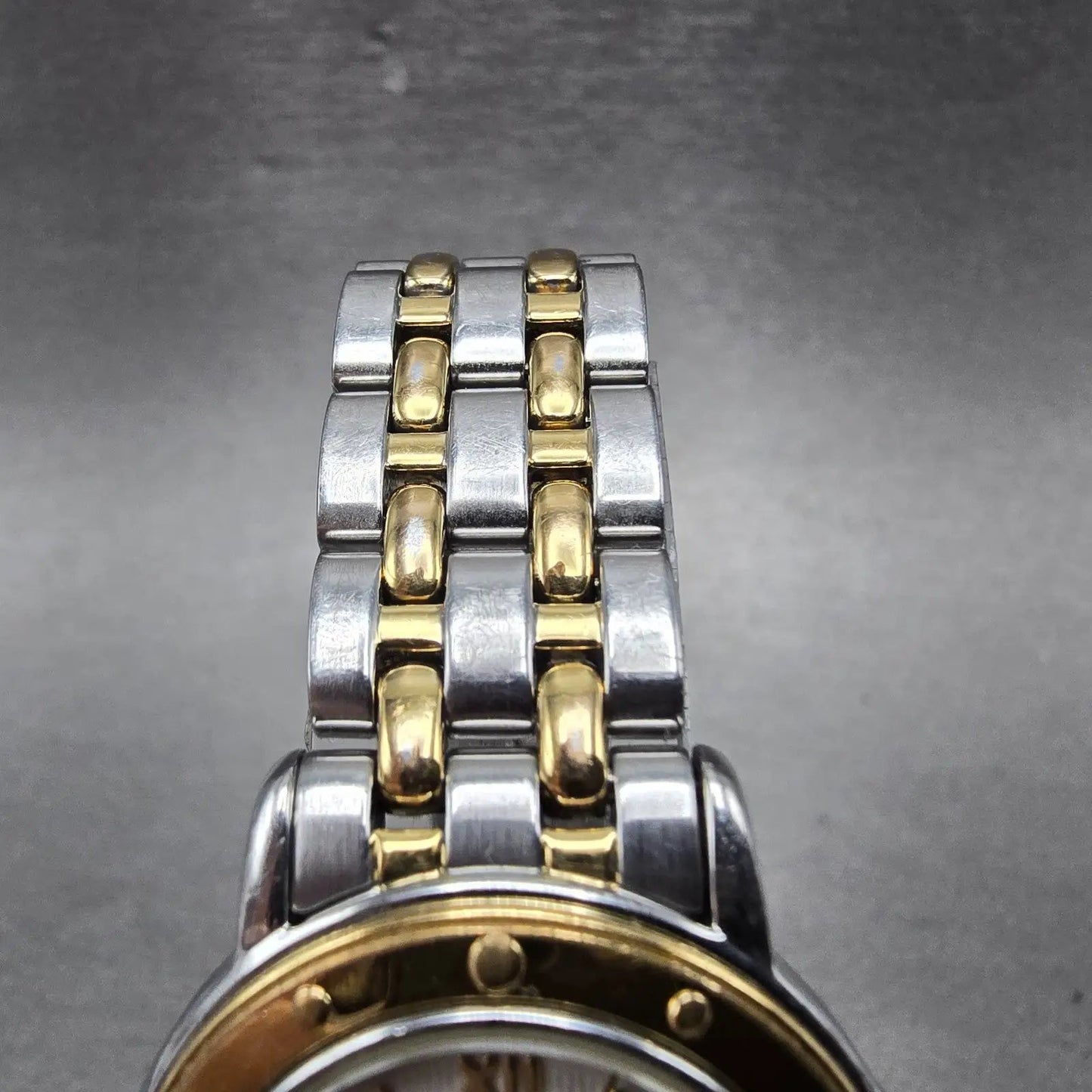 Raymond Weil Tango Watch Women 28mm White Dial Two Tone Date Round 5360 New BatJ4