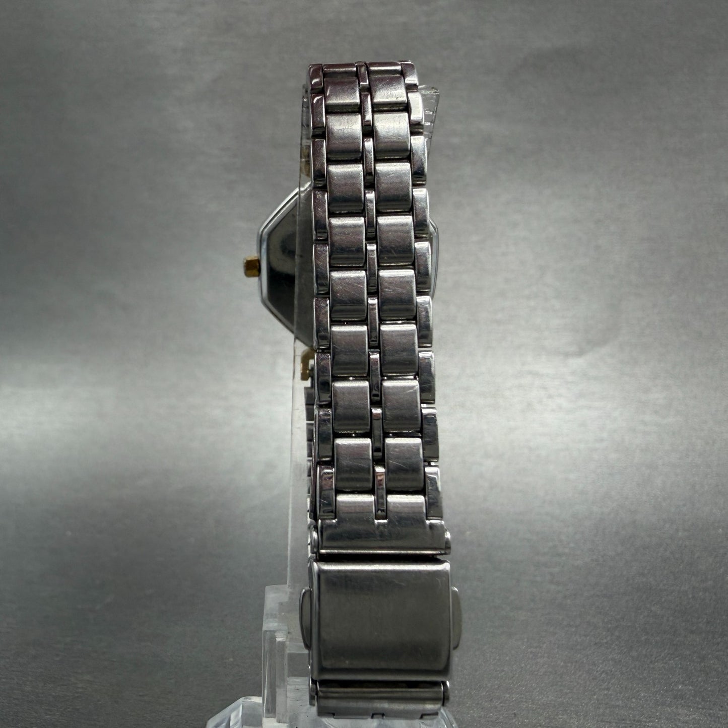 Yves Saint Laurent Watch Women 24mm Silver Dial Two Tone 2200-222377 New Battery8
