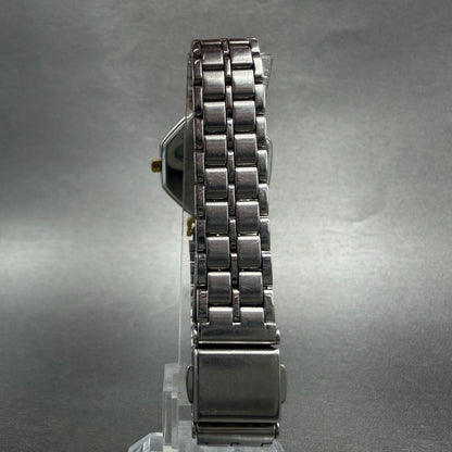 Yves Saint Laurent Watch Women 24mm Silver Dial Two Tone 2200-222377 New Battery8